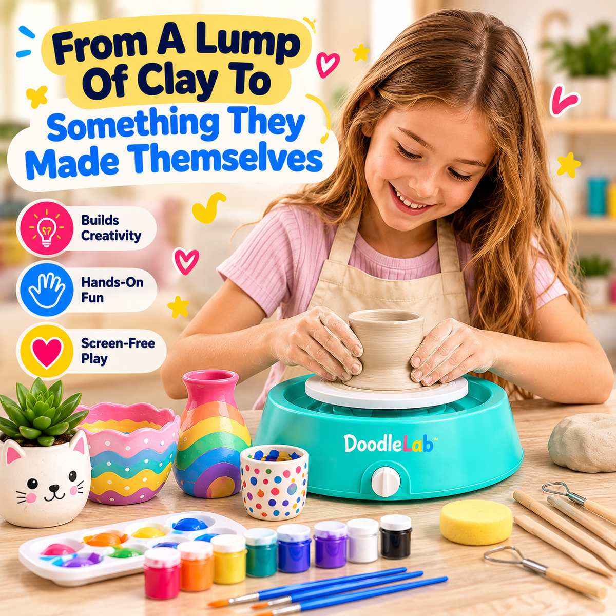 DoodleLab Pottery Studio Complete Kit